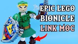 EPIC LEGO Legend of Zelda Link MOC - Heaps of Clever Part Usage