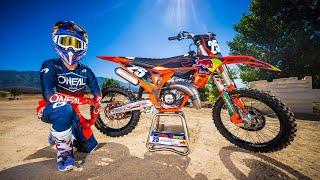 Marvin Musquin + KTM 125 Two-Stroke WIDE OPEN