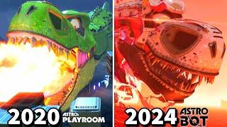 ASTRO BOT Franchise - All Boss Fights Comparisons 4k  2013-2024