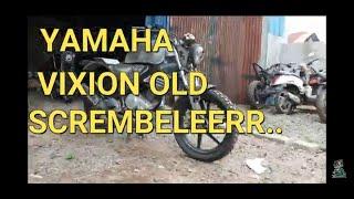 modif yamaha vixion old bergaya scrambler