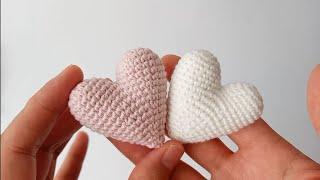 Amigurumi Kalp Anahtarlık Tarifi Amigurumi Heart Keychain Pattern 