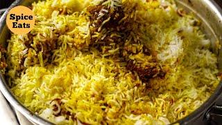 HYDERABADI MUTTON DUM BIRYANI  HYDERABADI MUTTON BIRYANI RECIPE