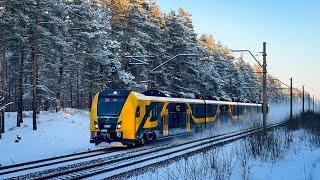 Winter Wonderland Snowy Trains of Latvia ️