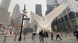 New York City LIVE Manhattan During Hazardous Air Quality - Canadian Wildfires June 7 2023