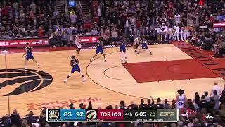 Pascal Siakam with a huge block on Draymond Green - ABC