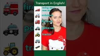 Can you name these forms of transport in English?  #shorts