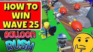 HOW TO GET THE EVENT SKIN IN BALLOON RUSH - WAVE 25 TIPS