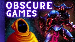 Some Obscure Video Games I Recommend