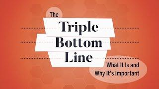 What Is the Triple Bottom Line?  Business Explained