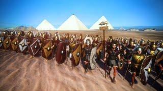 Rome Vs Egypt Battle of the Nile 47 BC  Cinematic