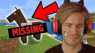 I LOST my horse in Minecraft REAL TEARS - Part 4