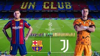 PES 2021 - Gameplay  Barcelona vs Juventus  PC
