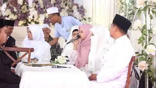 Ademnya Lantunan Ayat Suci Ustadzah Yuni Wulandari  Qoriah Internasional Asal NTB  Akad Nikah