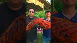 GIANT Fried Chicken MONSTER @thumbntk  #cooking #shorts