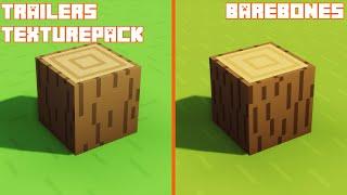 Trailers Texturepack vs Barebones  Texture Comparison