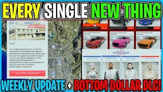 EVERY Single NEW Feature Added In The Bottom Dollar Bounties DLC  GTA 5 Online Weekly Update