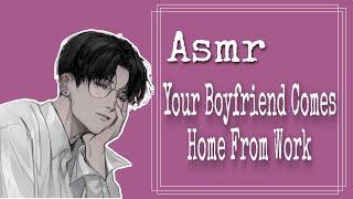 ASMR ENGINDO SUBS Your Boyfriend Comes Home From Work Japanese Audio
