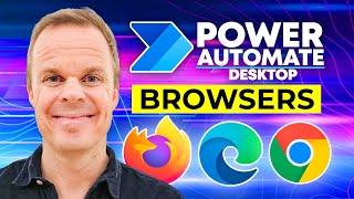 Web Automation in Power Automate for Desktop Full Tutorial