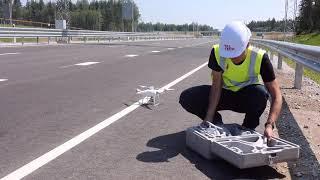 droneHOW - Episode 03 - Drone mission 2+2 highway DJI Phantom 4 RTK