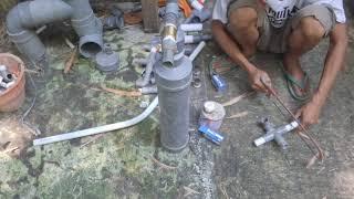 tukang ledeng buat pompa air gratis dan otomatis tampa listrik tampa sanyu zimitzu