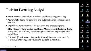 Windows Event Log Analysis