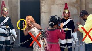 DISRESPECTFUL What this family did to the king’s guard will SHOCK you 