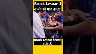 Brock Lesnar brutal beat kids #wwe #shorts #brocklesnar