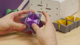 3D Printed Multi-Color Yoshimoto Cube