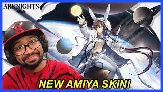 WE ARE GETTING AN ASTRONAUT AMIYA SKIN  Arknights