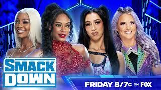 Bianca Belair & Jade Cargill battle Candice LeRae & Indi Hartwell