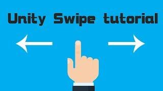 Unity Simple Swipe tutorial TouchMouse event - Unity Tutorial