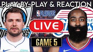 Los Angeles Clippers vs Dallas Mavericks Game 5 LIVE Play-By-Play & Reaction