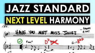 Harmonize a Jazz Standard Beast Mode Have You Met Miss Jones