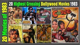 Top 20 Bollywood Movies Of 1983  Hit or Flop  1983 की बेहतरीन फिल्में  with Box Office Collection