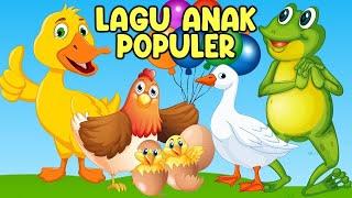 KOMPILASI LAGU ANAK ANAK LUCU  LAGU BALITA  Cicak di Dinding - Ada Kodok Rekotok DAN LAINNYA