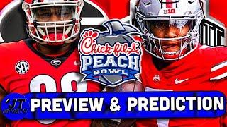 Georgia vs Ohio State Peach Bowl Preview & Prediction