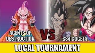 Agents of Destruction AOD vs SS4 Gogeta R  DBS TCG