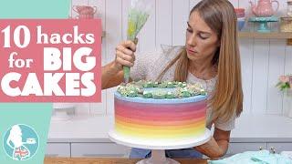 10 Hacks for BIG Cakes
