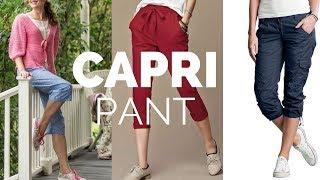 Latest Capri Pants Designs for Ladies  Designer Capri Pants Patterns