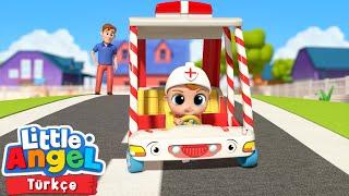 Can Bebek Ambulansın Tekerleri Dönüyor  Eğlenceli ve Öğretici Çocuk Şarkıları  Little Angel