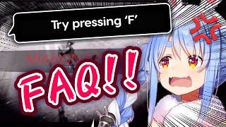 Pekora Gets Angry and Yells FAQ After Chat Pranks Her Again Into Pressing F  【ENG SubHololive】