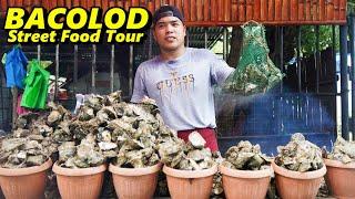 Huge Oysters Putok Batok Cansi and Underrated Inasal BACOLOD Street Food Tour