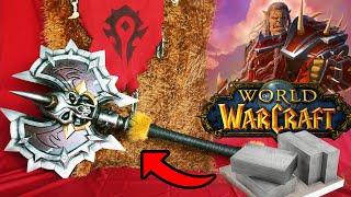 How to make a Glory Decapitation Axe from World of Warcraft丨Weapons in Game丨HammerForge