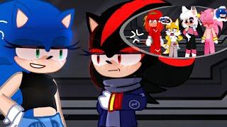 Turning into your Genderbend  ️ gl2 sth ft rouge amy tails knuckles shadow sonic Sonamy