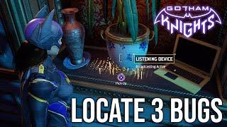 Gotham Knights - Locate and Destroy The Bugs All 3 Locations - Case 3.1