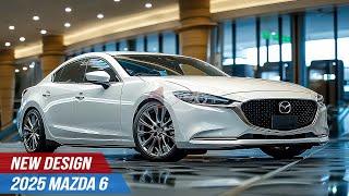 2025 Mazda 6 Revealed - Ready to Challenge the Toyota Camry?