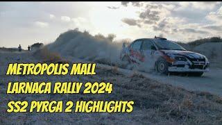 Metropolis Mall Larnaca Rally 2024 - Pyrga - Kalo Chorio 2 Highlights