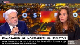 Sarah Knafo chez Pascal Praud  LÉtat algérien ne mintimidera pas 