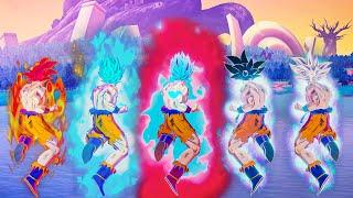 Dragon Ball Super Kakarot - All Goku Transformations & Ultra Instinct 4K 60FPS