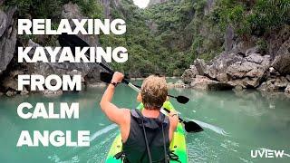 Kayaking in Ha Long Bay Found a Secret Cove
